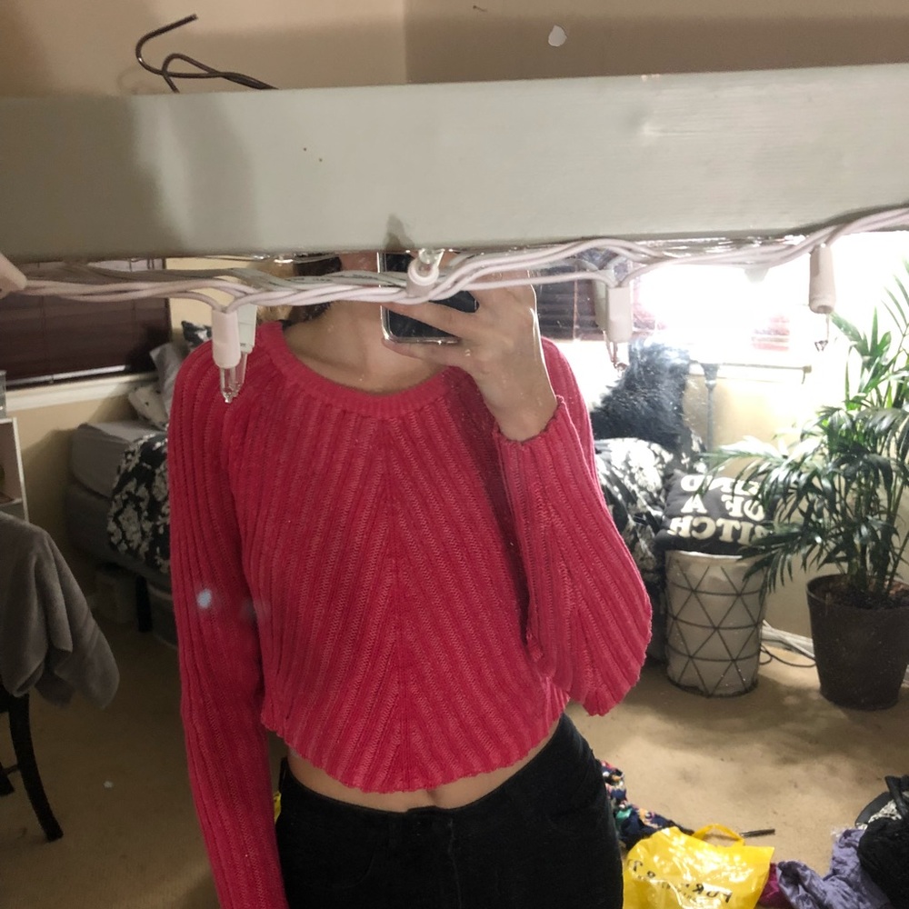 Cropped sweater